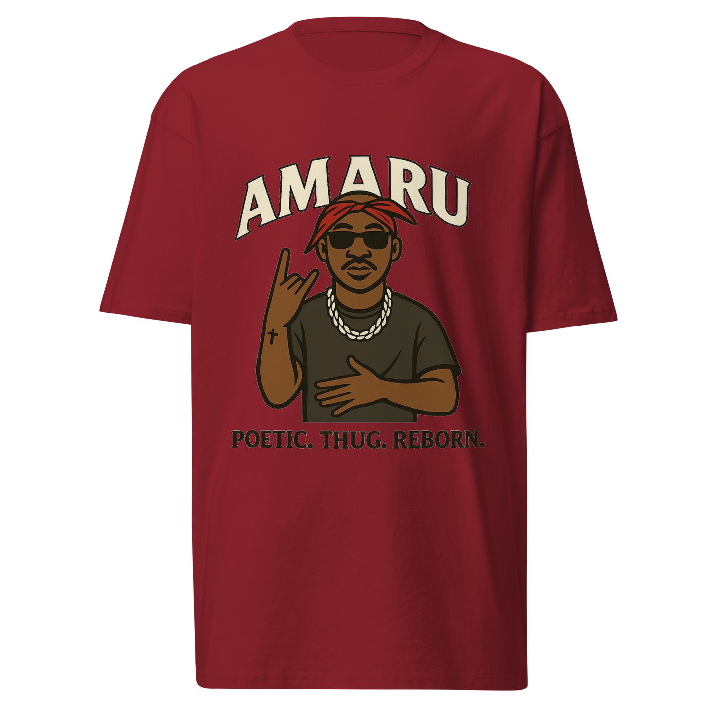 Pac Is Poetry Tee - (Free U.S. Shipping — Ships Separately)