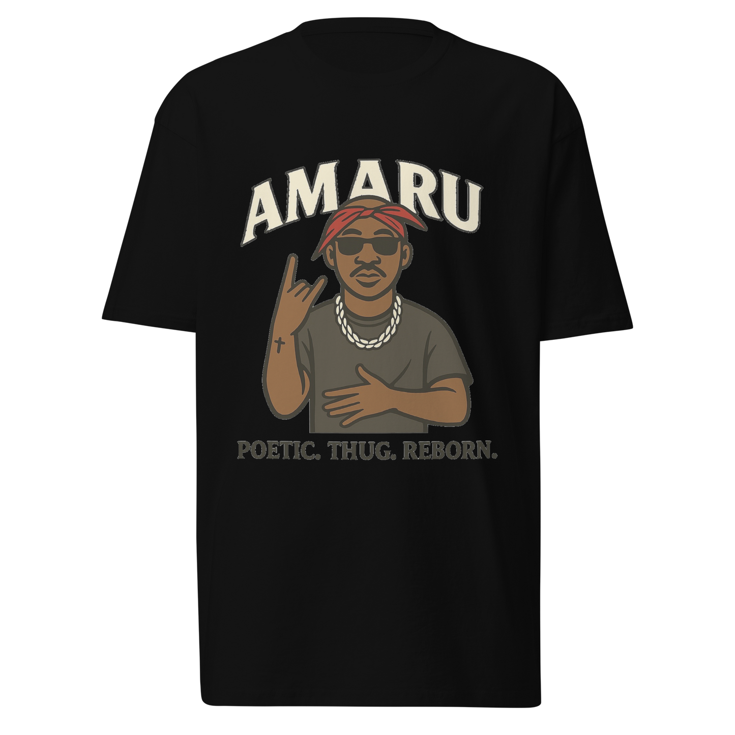 Pac Is Poetry Tee - (Free U.S. Shipping — Ships Separately)