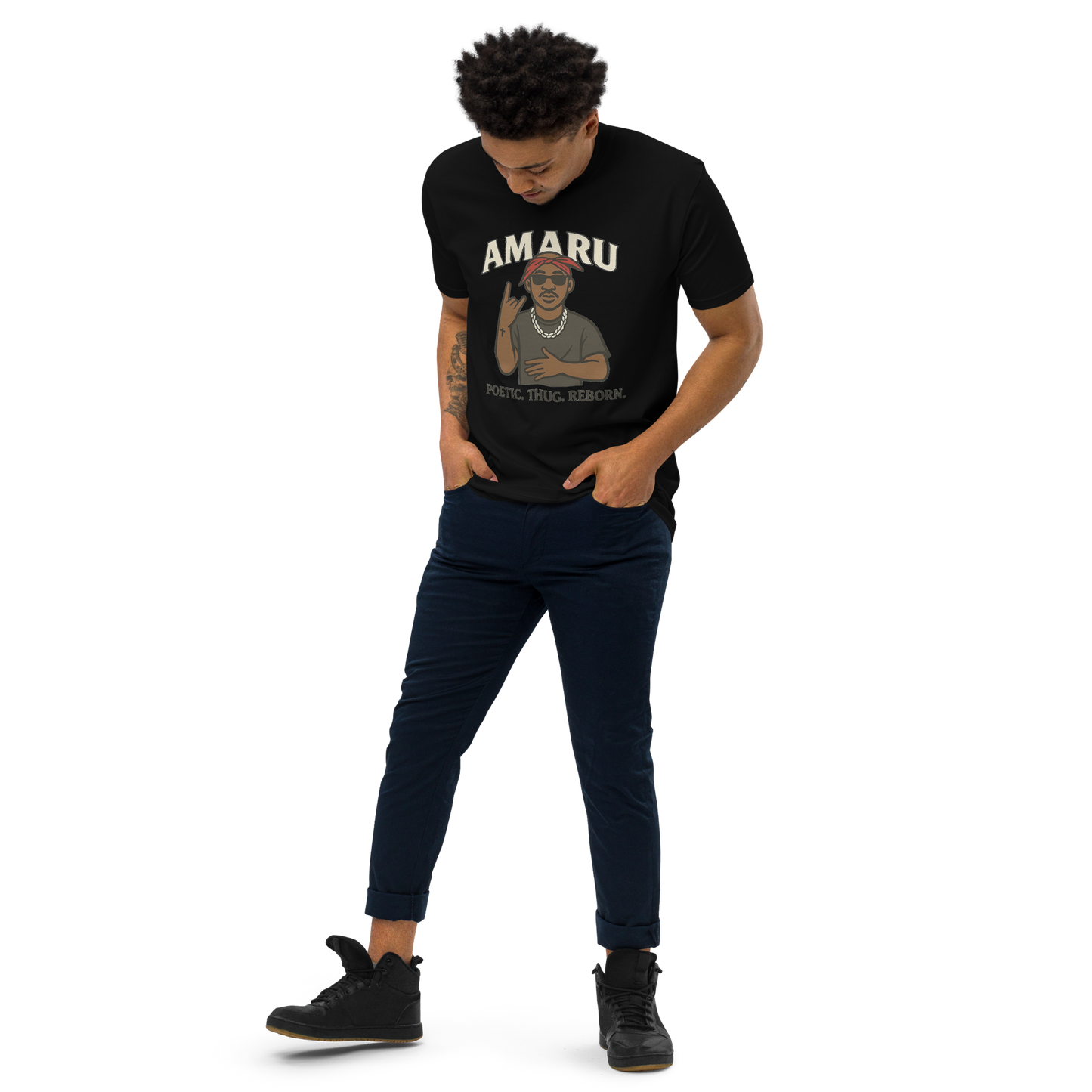 Pac Is Poetry Tee - (Free U.S. Shipping — Ships Separately)