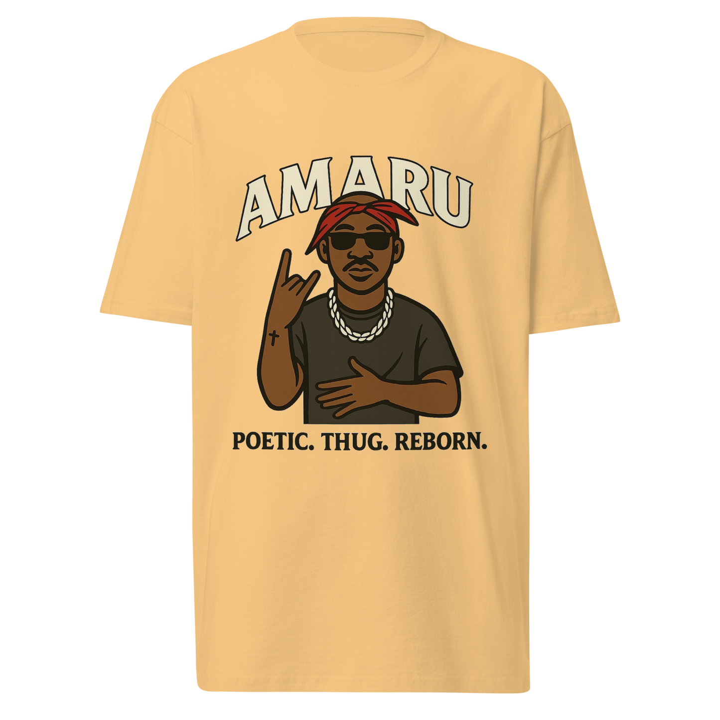 Pac Is Poetry Tee - (Free U.S. Shipping — Ships Separately)