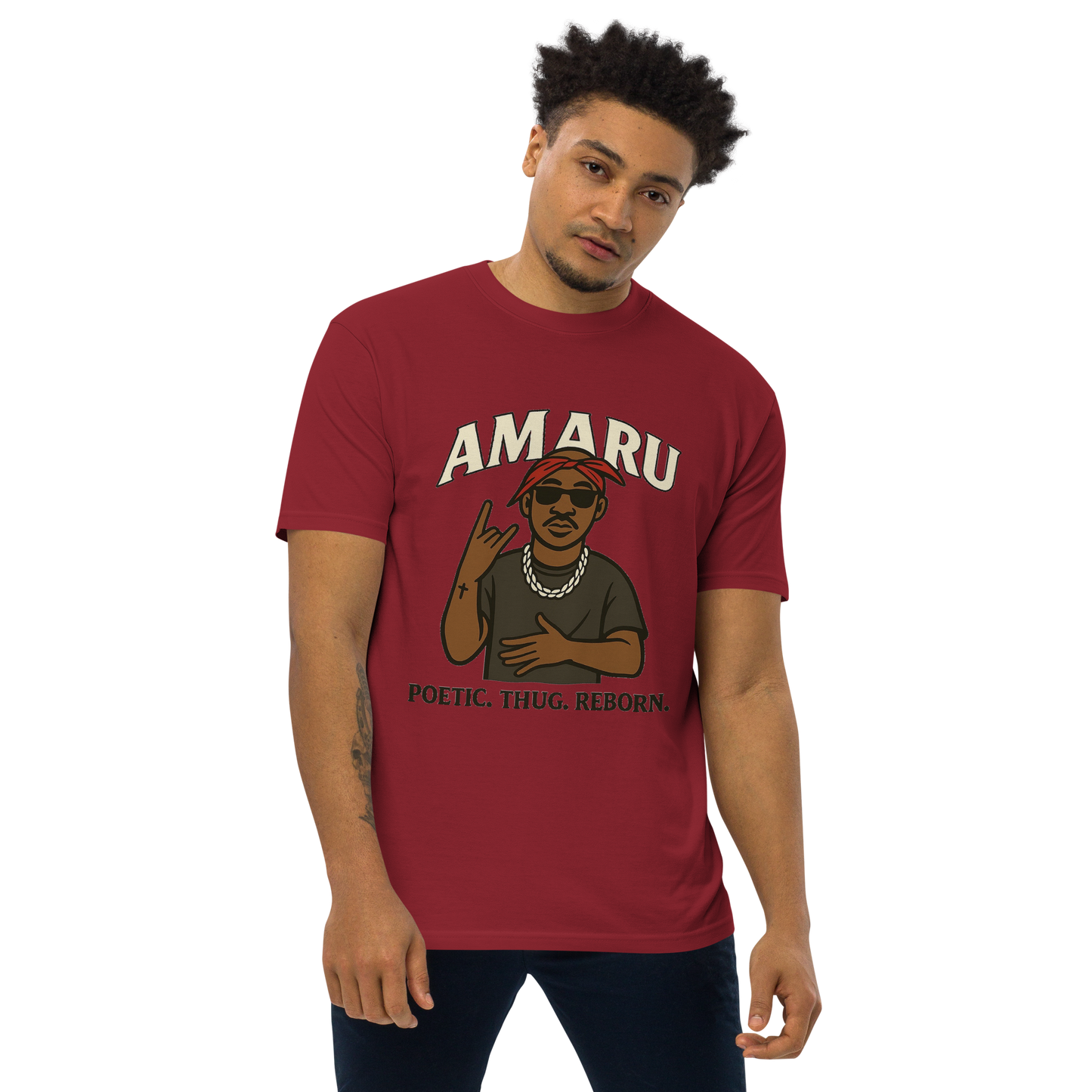 Pac Is Poetry Tee - (Free U.S. Shipping — Ships Separately)